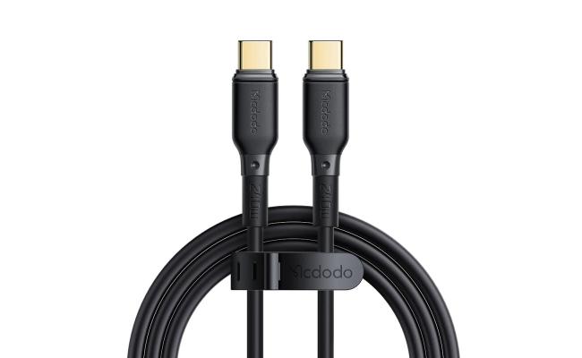 Mcdodo CA-3310 Series 240W Type-C to Type-C PD3.1 Fast Charging, Data Sync Cable 1.2m (Black)